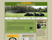Tablet Screenshot of hardwickbeef.com